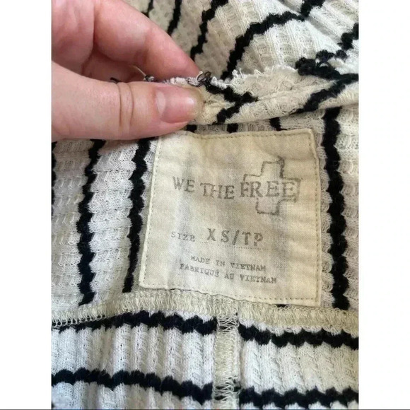 We The Free Striped Peplum Top - Picture 4 of 5